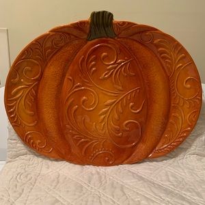 Pier 1 pumpkin platter